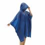 Regenponcho KEEP DRY blauw