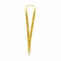 KeyCord Budget 2 cm lanyard - geel KeyCord Budget 2 cm lanyard - geel