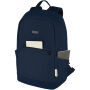 Joey 15,6 inch GRS gerecyclede canvas antidiefstal laptoprugzak 18 l - Navy Joey 15,6 inch GRS gerecyclede canvas antidiefstal laptoprugzak 18 l - Navy