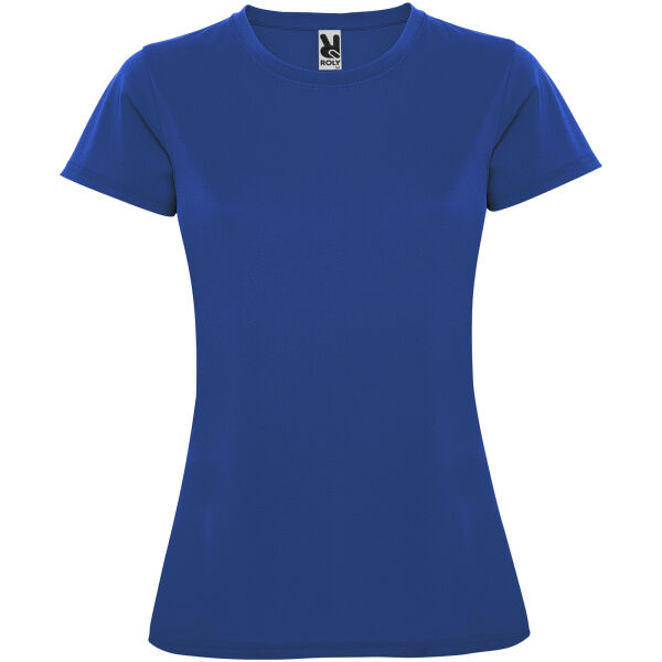 Montecarlo short sleeve women's sports t-shirt - Royal - 2XL