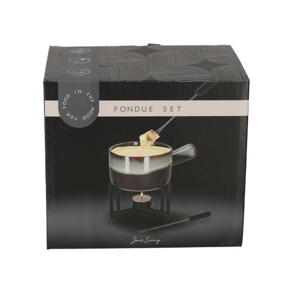 JENS Living Fondue Set Bordeaux JENS Living Fondue Set Bordeaux