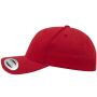 CURVED CLASSIC SNAPBACK CAP, RED, One size, FLEXFIT