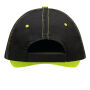 SPORTSMAN - 5-panel baseballcap geel, zwart SPORTSMAN - 5-panel baseballcap geel, zwart