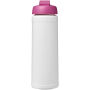 Baseline® Plus 750 ml sportfles met flipcapdeksel - Wit/Roze