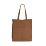 Tas met dubbel voorvak Washed Cinnamon One Size Tas met dubbel voorvak Washed Cinnamon One Size