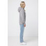 IQONIQ Trivor gerecycled polyester fleece hoodie, storm grey (L) IQONIQ Trivor gerecycled polyester fleece hoodie, storm grey (L)