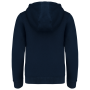 Kinder sweatvest met capuchon Navy 8/10 jaar