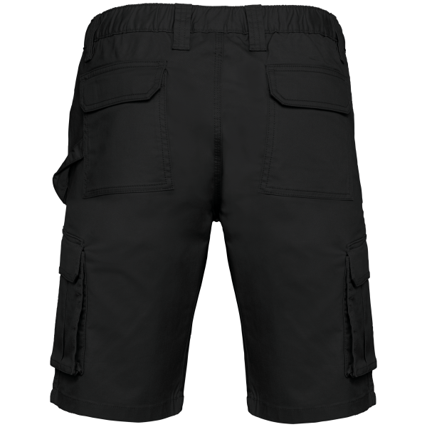 Ecologische heren bermuda met meerdere zakken Black 5XL Ecologische heren bermuda met meerdere zakken Black 5XL