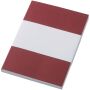 Novella Austen A6 notitieboek met zachte cover, 100 vellen - Rood
