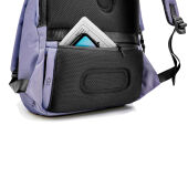 Bobby Soft, anti-diefstal rugzak, lavender, grijs