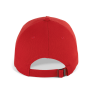 Canvaskatoenen pet met 5 panelen - K-up Gold Label Crimson Red One Size