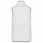 Ladies' lightweight sleeveless down jacket white XXL