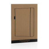 A5 deluxe kraft hardcover notitieboek, grijs