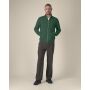 Trailer 2.0 - Het unisex sweatshirt met rits en opstaande kraag - Bottle Green (XS)