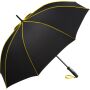 AC midsize umbrella FARE® Seam black-yellow