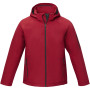 Notus men's padded softshell jacket - Red - 3XL