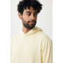 IQONIQ Yengo recycled katoen hoodie met steekzakken, cream yellow (L)