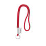 Polyester 2-kleurige koord-lanyard met full color label