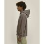 Chaser Vintage - De unisex relaxed garment-dyed hoodie - G.Dyed Mocha (XXS)