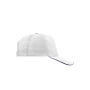 5 Panel Promo Sandwich Cap white/navy one size