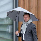 Hooded scarf - knitted recycled Hooded scarf - knitted recycled