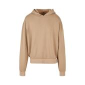ACID WASHED OVERSIZE HOODY, UNION BEIGE, L, BUILD YOUR BRAND