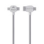 Urban Vitamin Stockton 65W gerecycled TPE/PET magn. kabel, wit