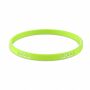 Gepersonaliseerde siliconen armbanden (5mm breed) Gepersonaliseerde siliconen armbanden (5mm breed)
