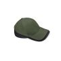 TEAMWEAR COMPETITION CAP, OLIVE GREEN / BLACK, One size, BEECHFIELD
