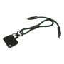 CuffCharge - 60W RPET mobiele polsband kabel
