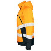 1383 Hi-vis lined jacket oranje/zwart xs