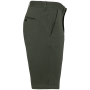 Ecologische chinobermuda heren Organic Khaki 48 FR