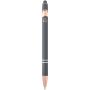 Nanna balpen met roségouden afwerking (blauwe inkt) - Twilight Grey