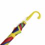 Manueel te openen kinderparaplu LOLLIPOP blauw, geel, groen, rood