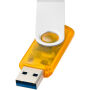 Rotate USB 3.0 doorzichtig - Oranje - 128GB