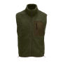 Unisex Sherpa Bodywarmer Fury army/dark army XS