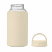 BORIS - Fles van hoog borosilicaatglas - Beige BORIS - Fles van hoog borosilicaatglas - Beige