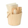 SELFCARE - Badcadeauset in houten emmer - Hout SELFCARE - Badcadeauset in houten emmer - Hout