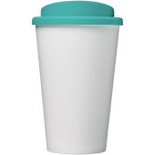 Americano® 350 ml geïsoleerde beker - Wit/Aqua