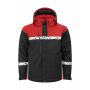 7415 SHELLJACKET PADDED PGL Black/Red 5XL