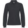 Estrella damespolo met lange mouwen - Dark Lead - 3XL
