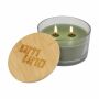Wooosh Candle Cocoon geurkaars - transparant groen Wooosh Candle Cocoon geurkaars - transparant groen