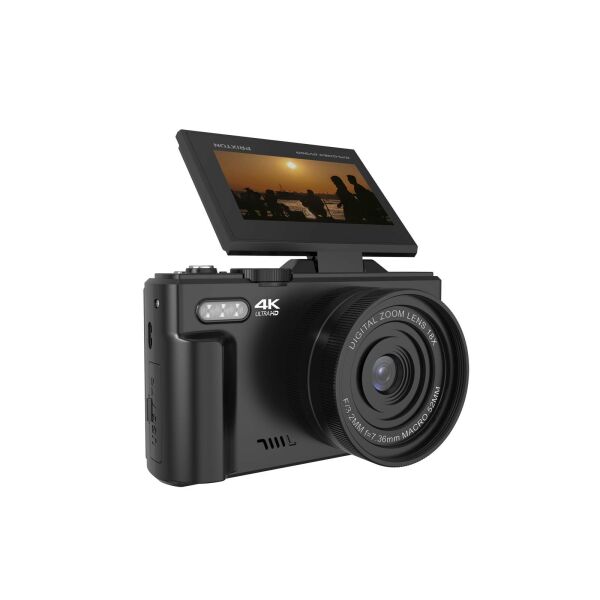 Prixton DV900 XPLORER 4K digitale camera - Zwart Prixton DV900 XPLORER 4K digitale camera - Zwart