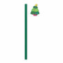 CLAUS - Kerstpotlood met gum - Groen