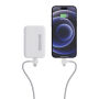 Urban Vitamin Stockton 65W gerecycled TPE/PET magn. kabel, wit