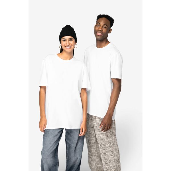 Ecologisch uniseks T-shirt Volcano Grey Heather XXL Ecologisch uniseks T-shirt Volcano Grey Heather XXL