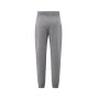 SWEAT PANTS CUFF UNISEX, GREY MELANGE, L, JHK