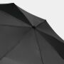 Stormvaste, automatisch te openen- en sluiten, uit 3 secties bestaande opvouwbare paraplu BORA zwart
