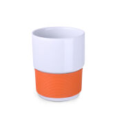white / orange