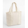 Edit Canvas Tote - Natural/Navy - One Size